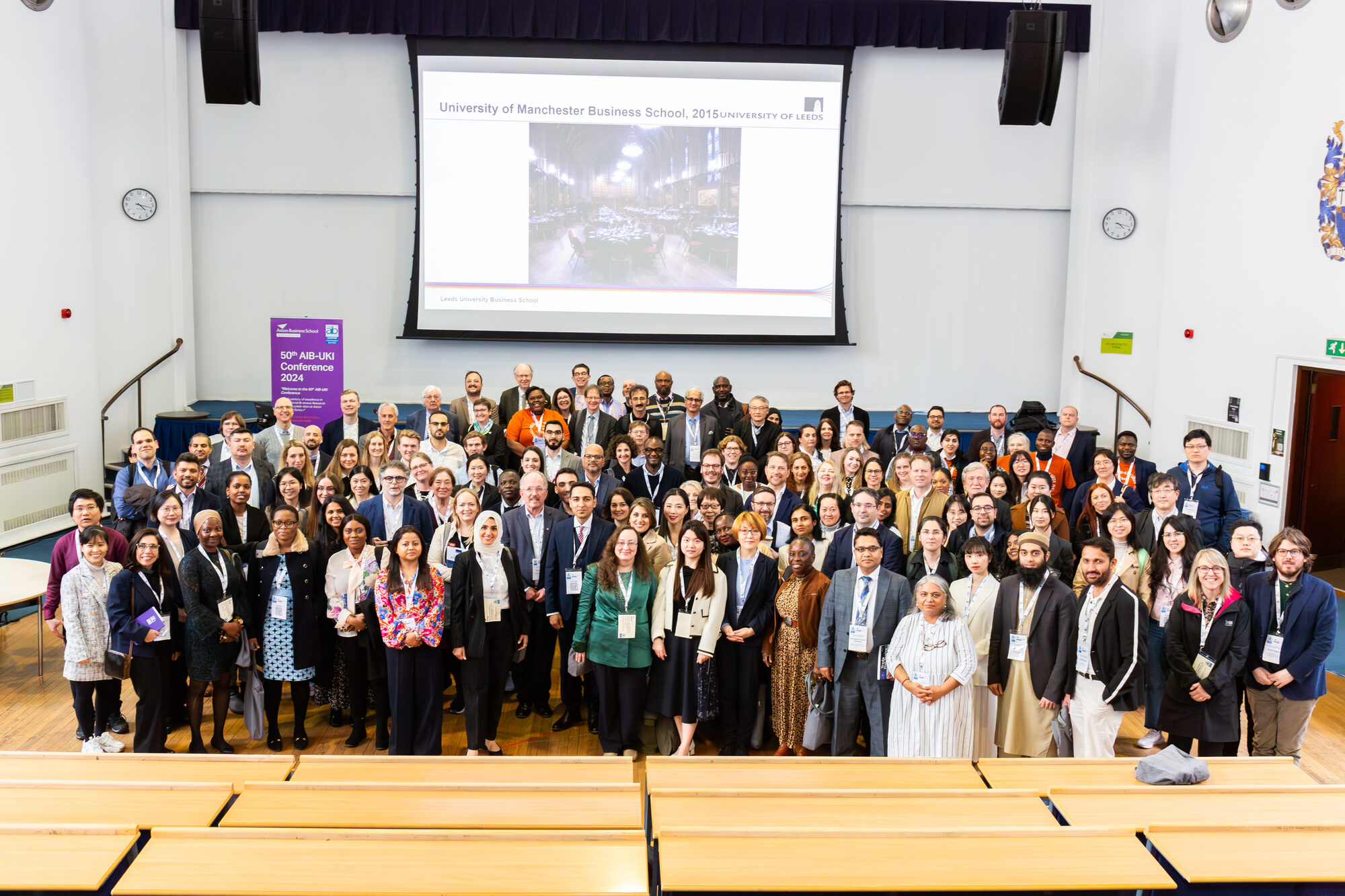 258 delegates from more than thirty countries, Aston Business School, April 2024