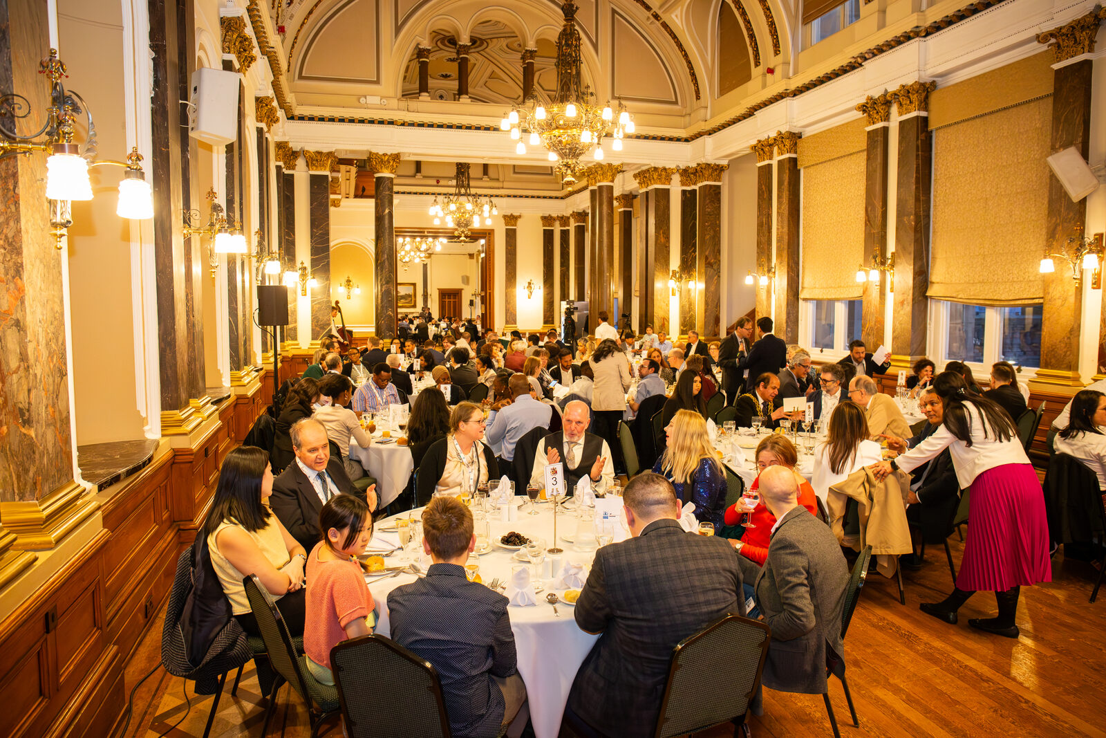 Conference dinner, Birmingham Council House, April 2024