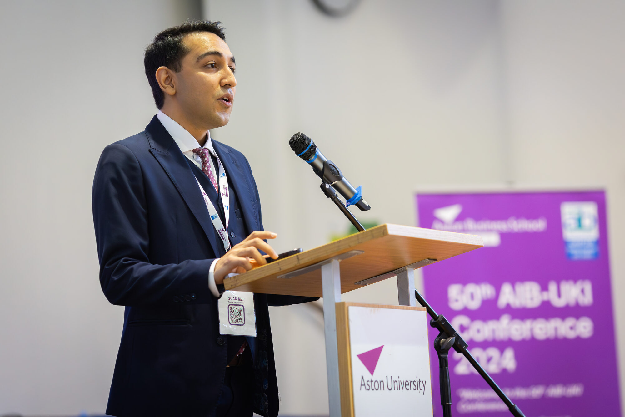 Opening the 50th AIB-UKI Annual Conference, Aston Business School, April 2024