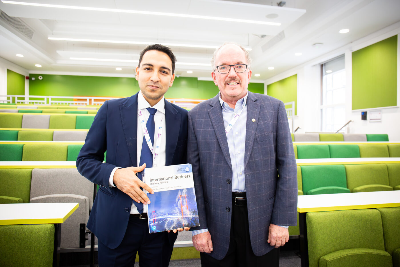 With the conference programme, Aston Business School